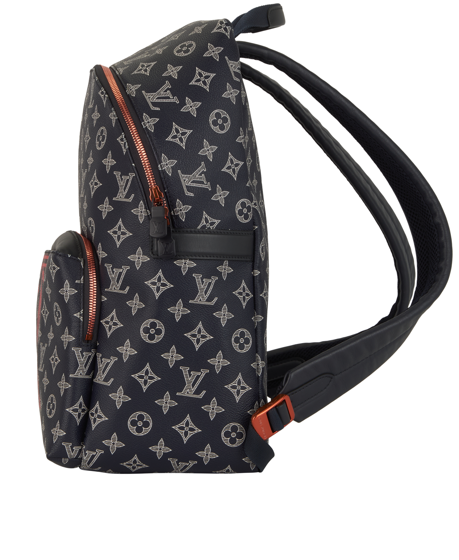Apollo Upside Down Ink Backpack, &pound;1,700, Handbags, Blue, Canvas, Bottom view